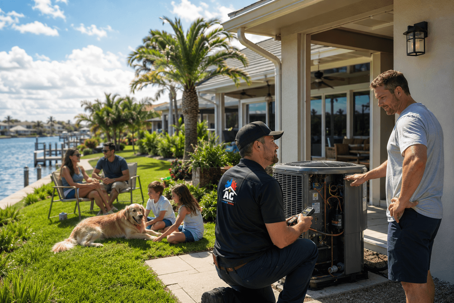 AC Professional emergency air conditioning repair service